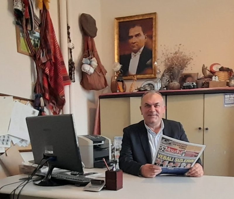 Akpınar Köyü Muhtarı İzzet Kara