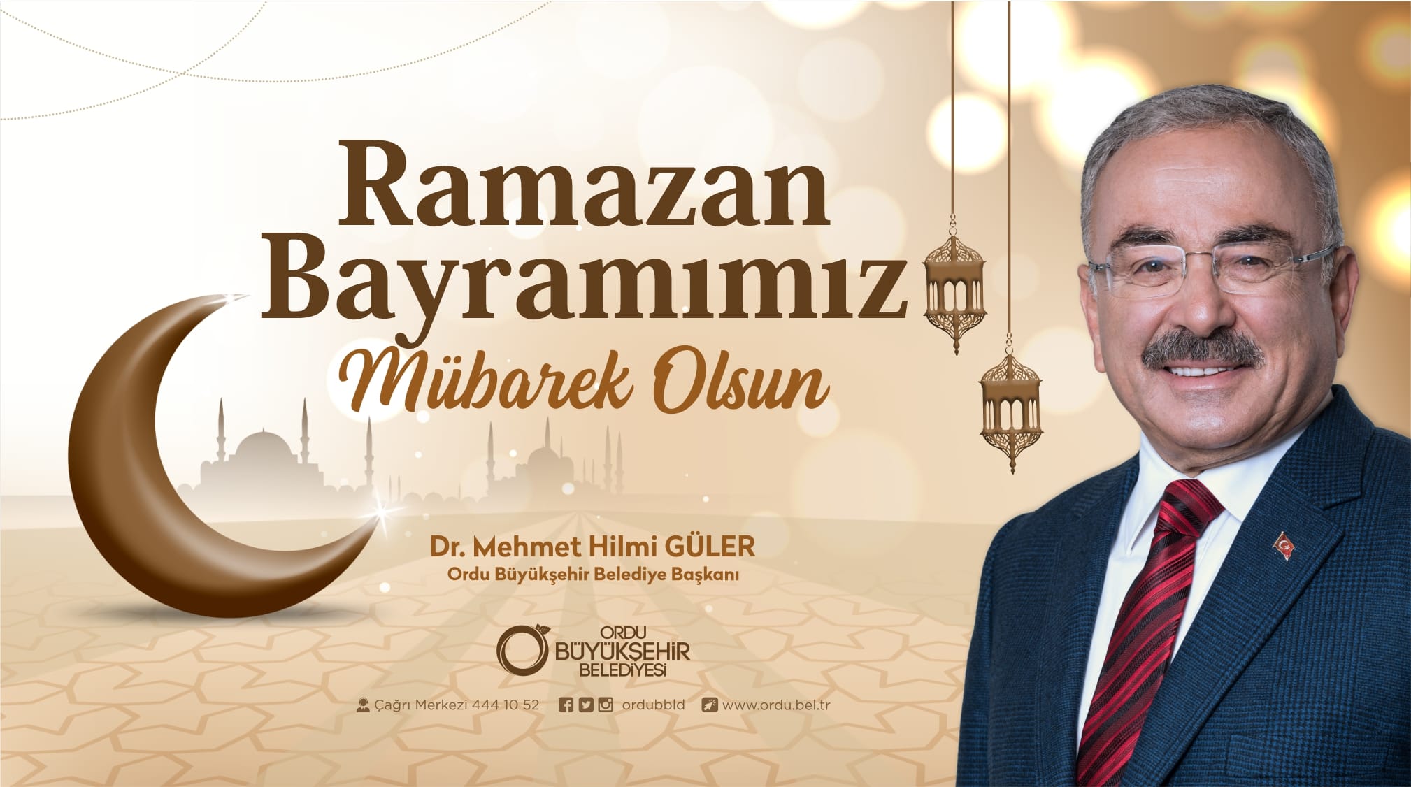 Başkan Güler'den Ramazan Bayramı Mesajı