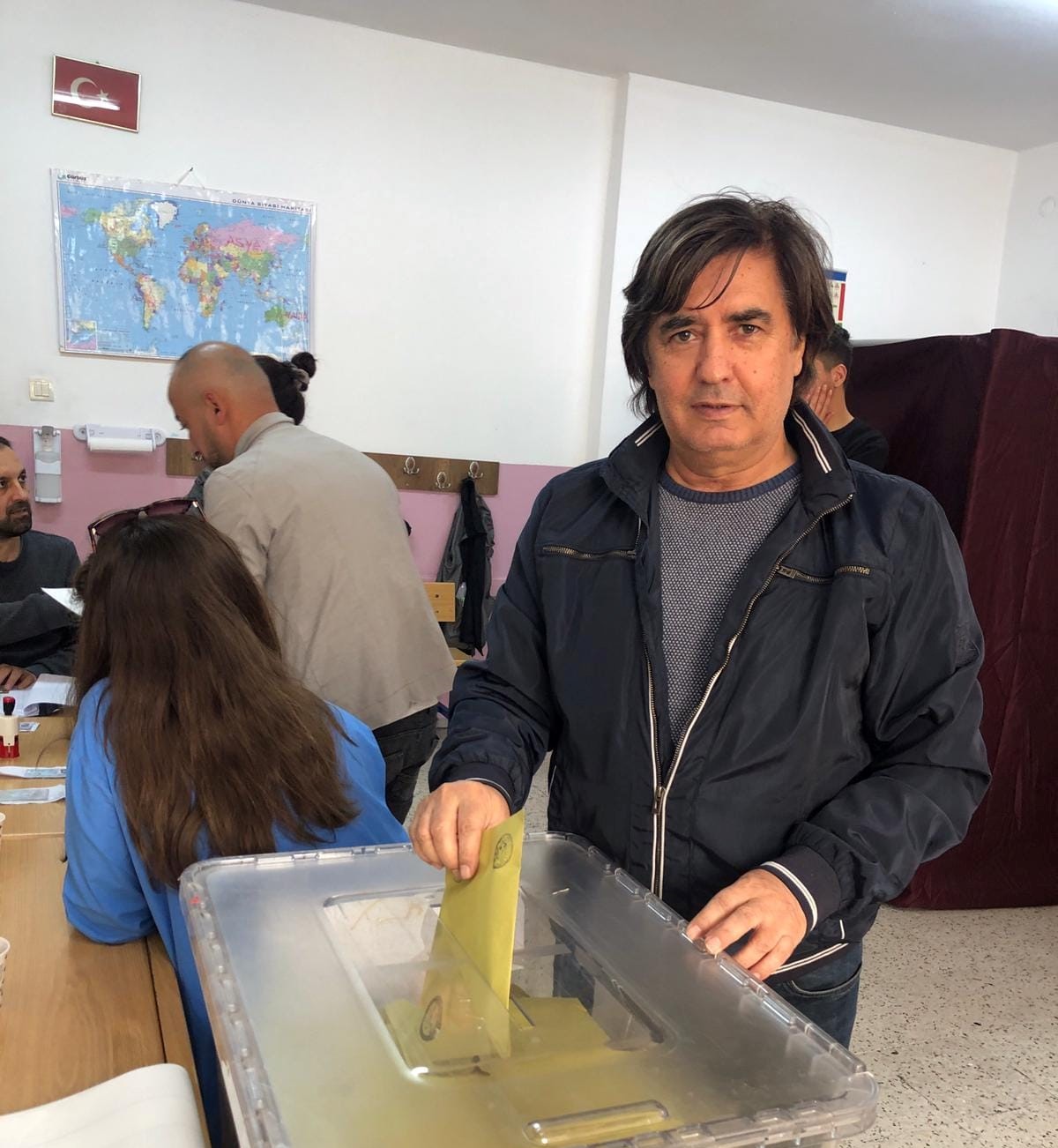 OBKD Başkanı Sefai Uzunyurt oyunu Üsküdar'da kullandı