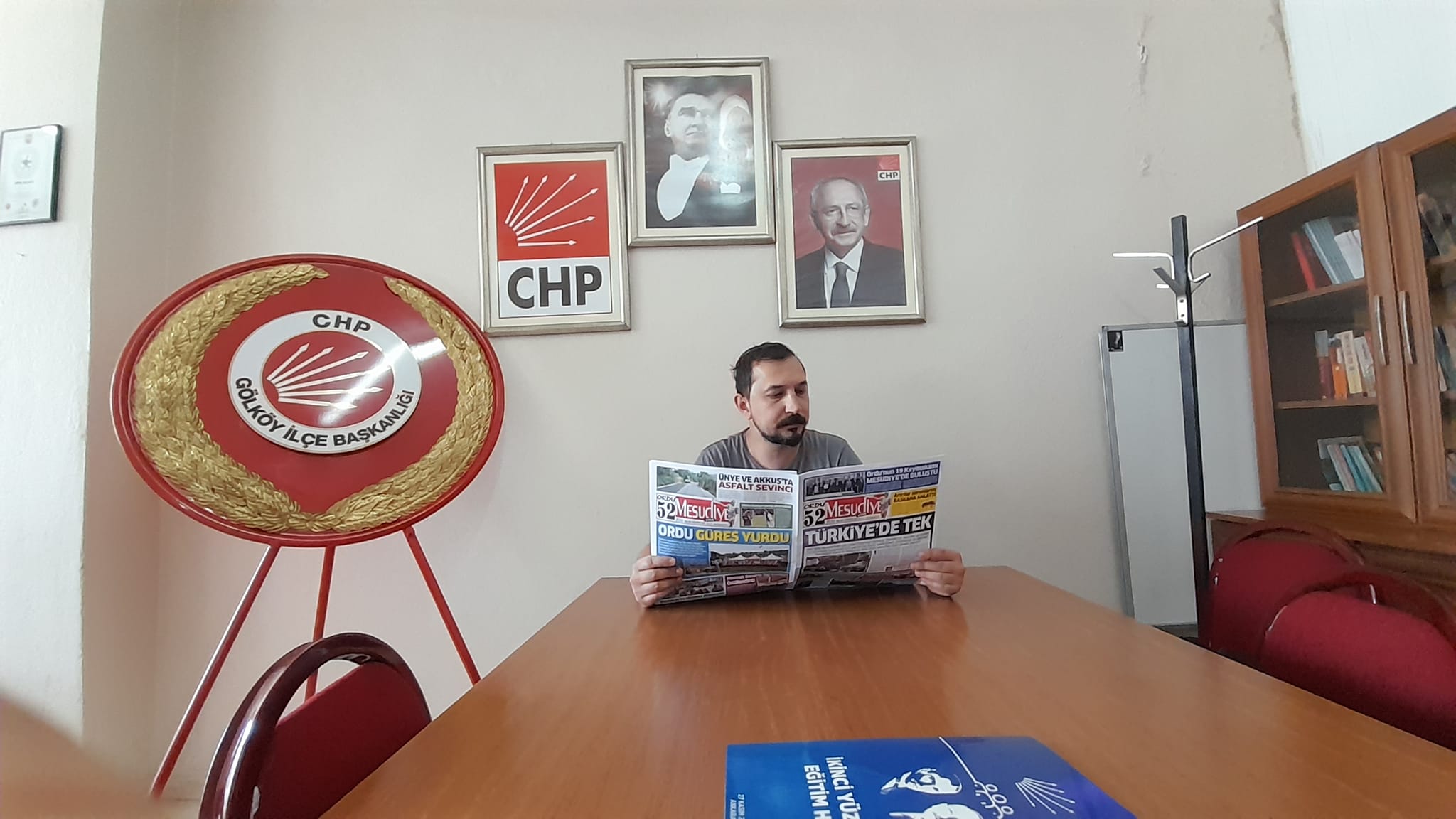 CHP GÖLKÖY İLÇE BAŞKANI YENİDEN AV. MUSTAFA KARAAHMETOĞLU
