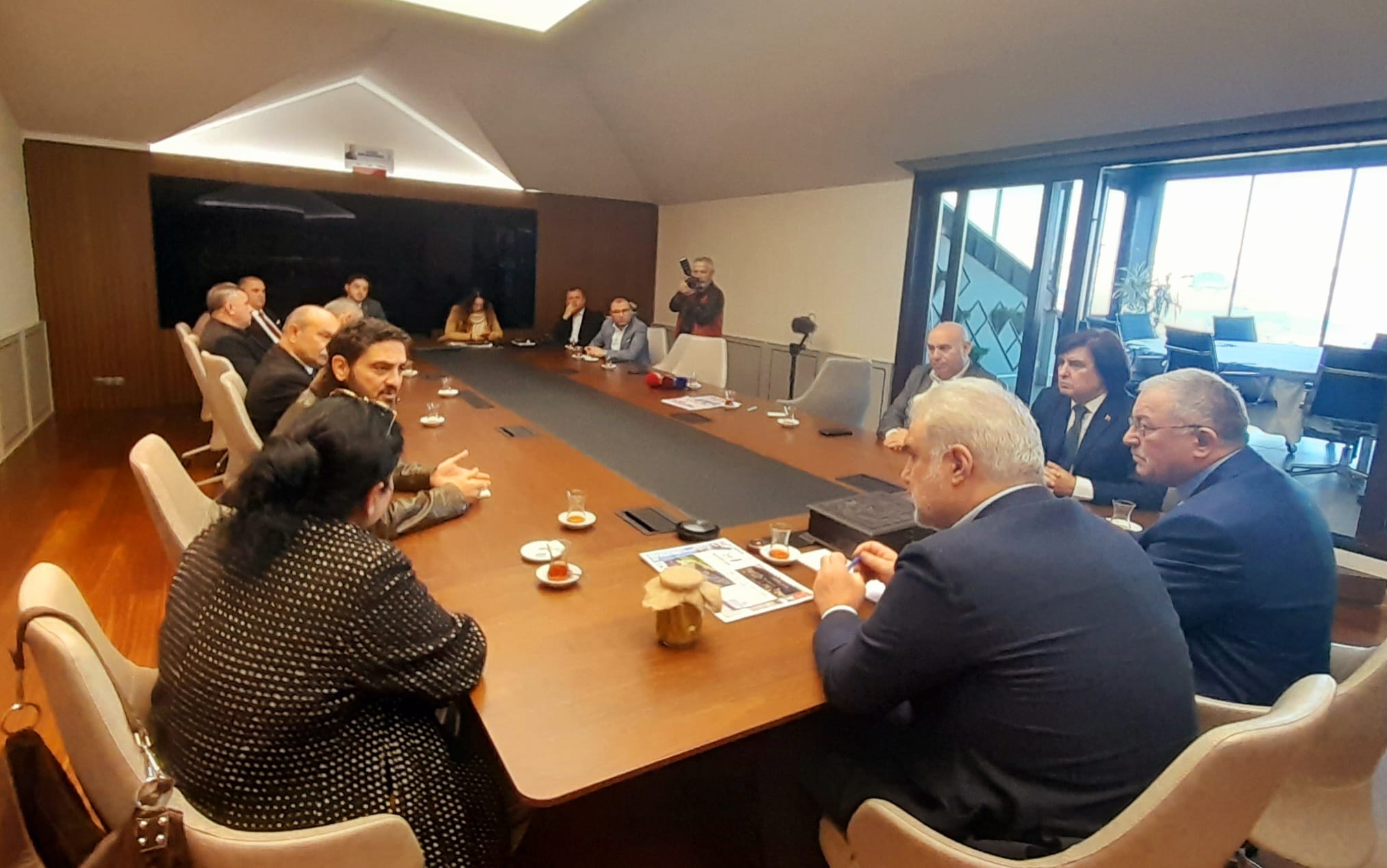 ORDU STK VE BASINI AK PARTİ İL BAŞKANI KABAKTEPE'Yİ ZİYARET ETTİ