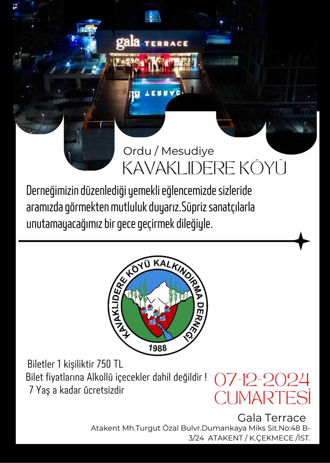 Kavaklıdere Köylüleri 7 Aralık'ta İstanbul'da Buluşuyor