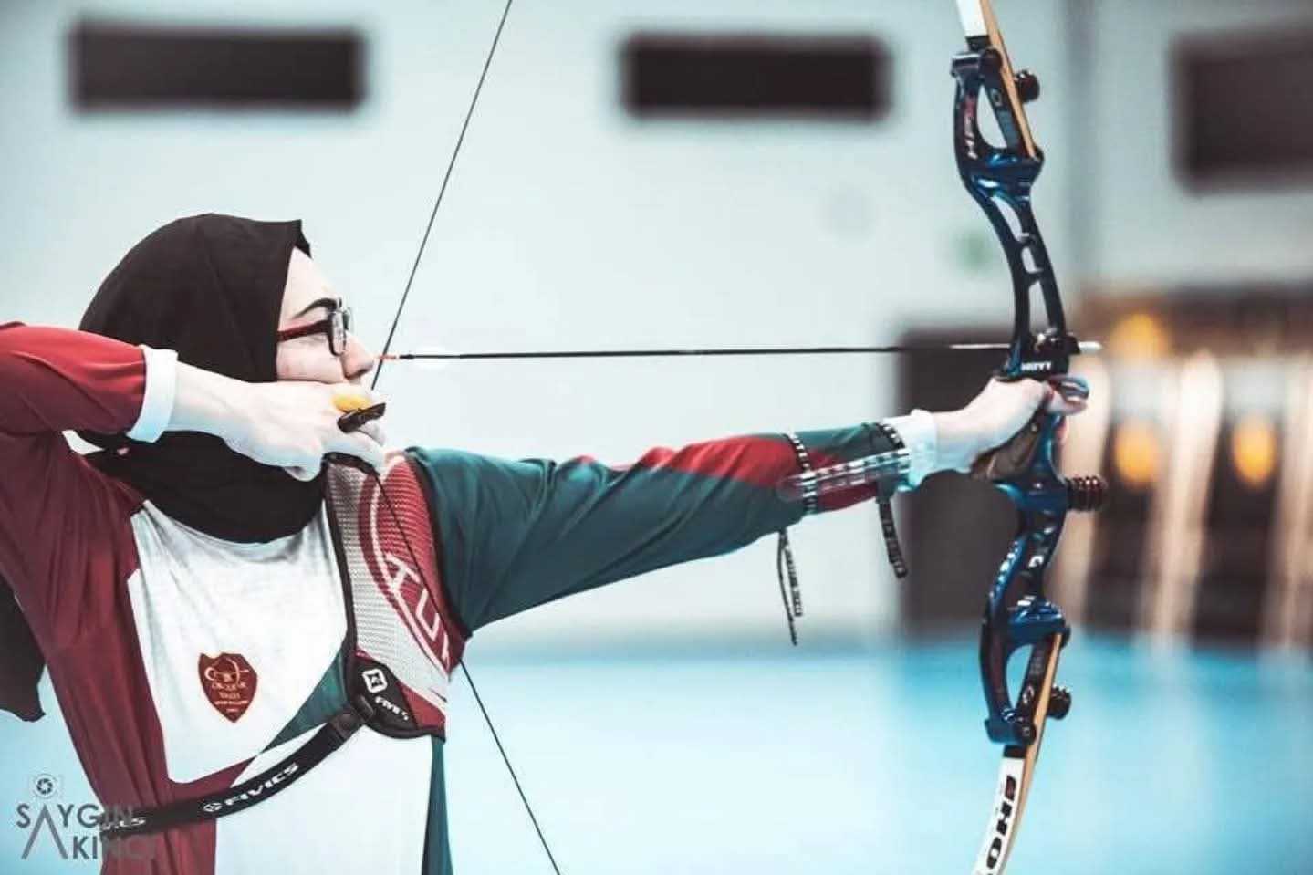 GİRESUNLU OKÇU RÜMEYSA UYSAL TÜRKİYE REKORU KIRDI