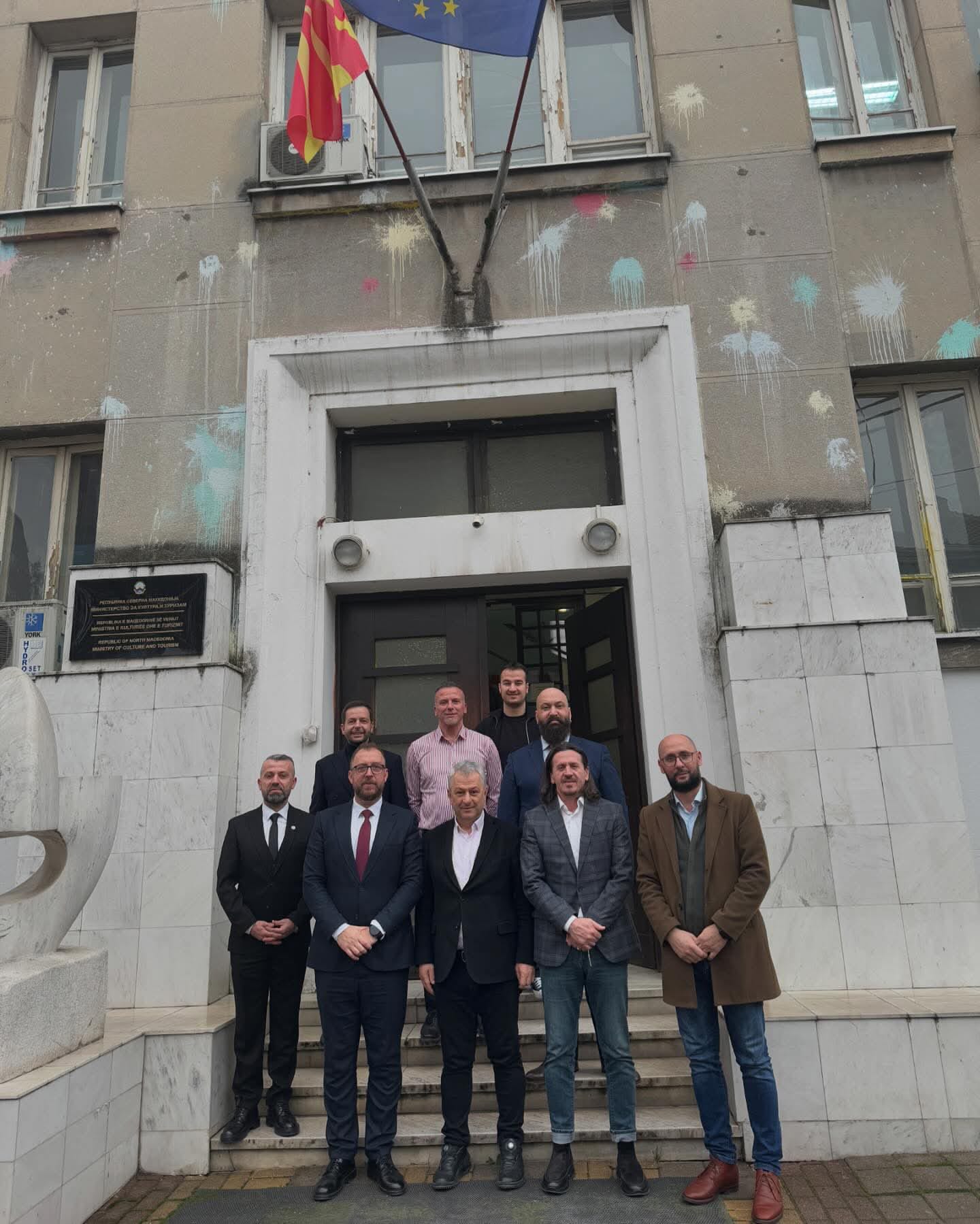 THOF BAŞKANI HÜSEYİN GÜLER MAKEDONYA'DA