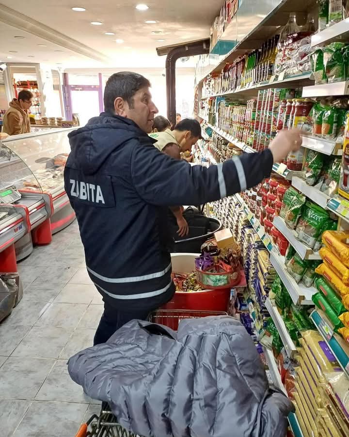 BELEDİYE ZABITASI VE İLÇE TARIM EKİPLERİNDEN DENETİM