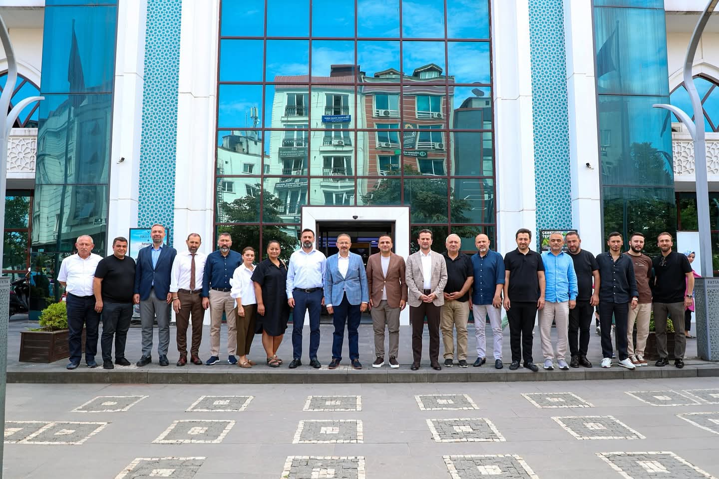 TEMEL BAŞALAN FATSA VE ÜNYEYİ ZİYARET ETTİ