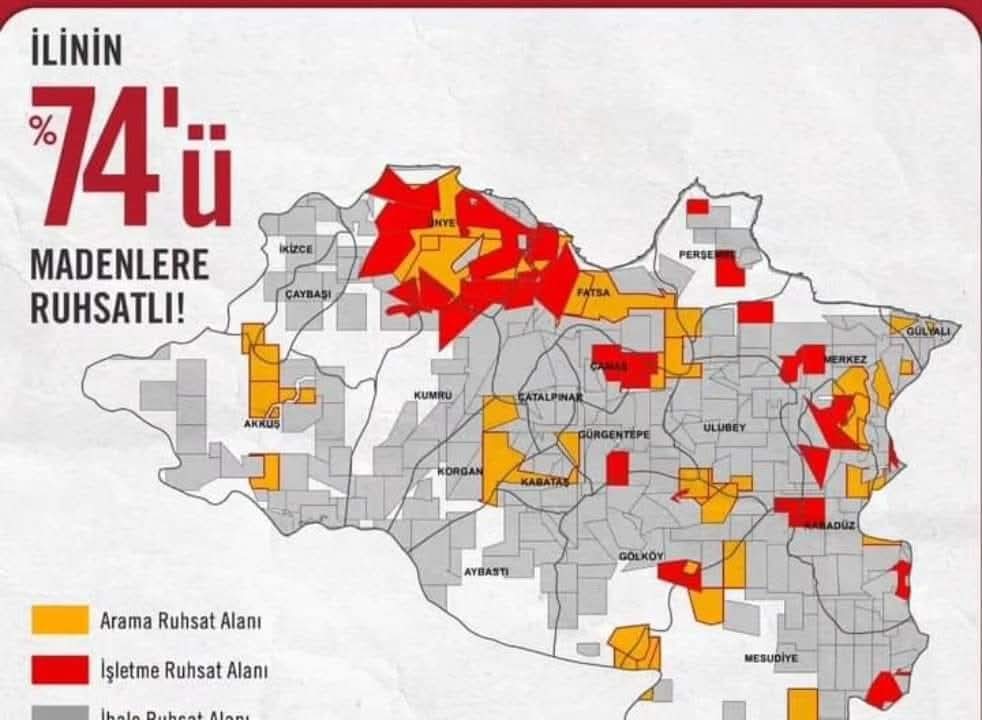 ORDU'DA YENİ MADEN VE ENERJİ PROJELERİ DİKKAT ÇEKİYOR ORDU'DA YENİ MADEN VE ENERJİ PROJELERİ DİKKAT ÇEKİYOR