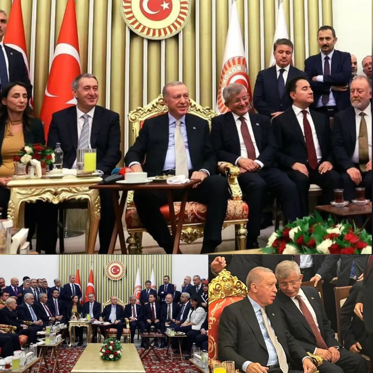 YILLAR SONRA YANYANA OTURDULAR