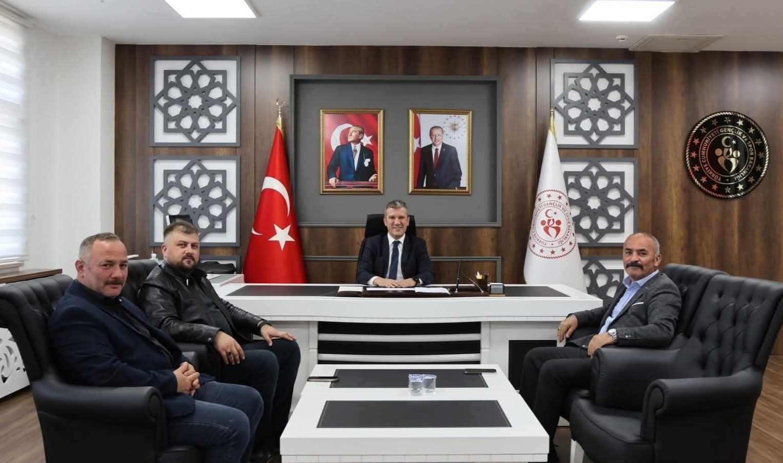 3 BAŞKANDAN TEŞEKÜR ZİYARETİ