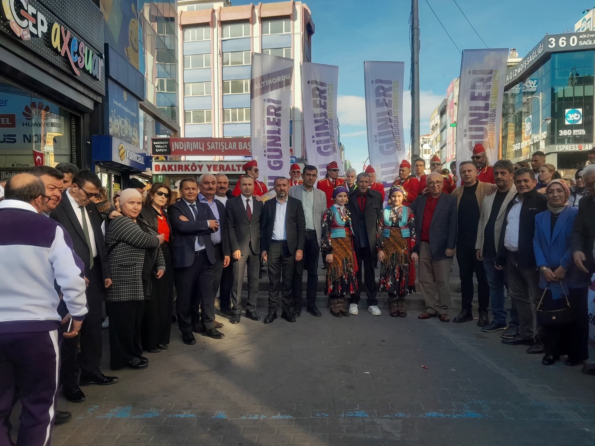 ORDU GÜNLERİ BAKIRKÖY MEYDANINDA TANITILDI