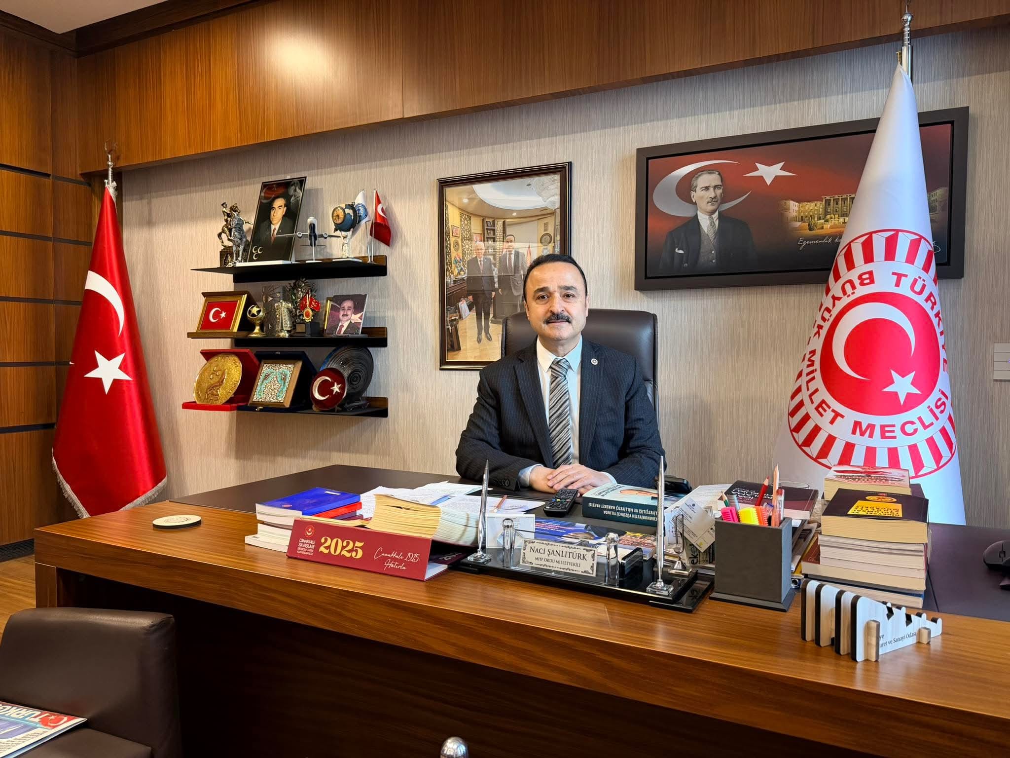 NACİ ŞANLITÜRK, "EN AKTİF MİLLETVEKİLİ BENİM"