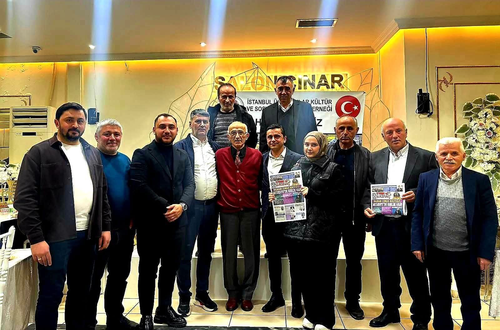 İSTANBUL ÜÇYOL DERNEĞİ İFTAR YEMEĞİ VERDİ