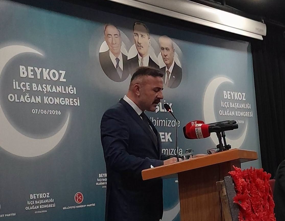 MHP BEYKOZ İLÇE BAŞKANLIĞINA ORDULU MEHMET GÜNDOĞDU SEÇİLDİ