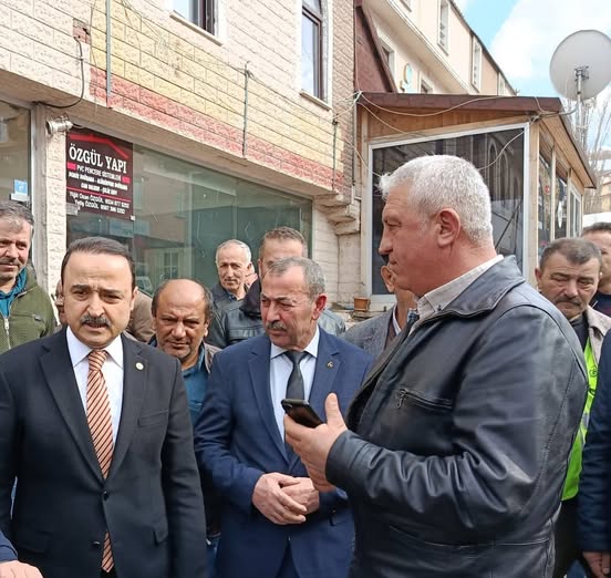 MUHTAR BECEREN YEŞİLCE YOLU İÇİN MİLLETVEKİLİ ŞANLITÜRK'TEN DESTEK İSTEDİ